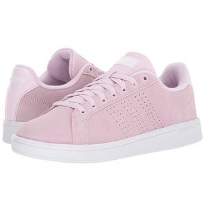 SALE: Adidas Cloudfoam Suede Court Shoes, sz 7